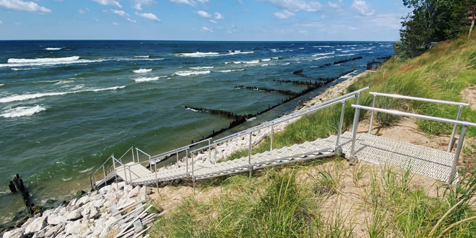 West Michigan Beach Access Stairs Contractor