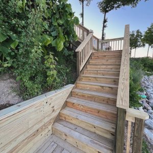06 West Michigan Wooden Stair Contractor