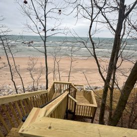 11 West Michigan Wooden Stair Contractor