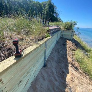 Lake Michigan Erosion Control Contractors