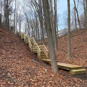 18 West Michigan Wooden Stair Contractor