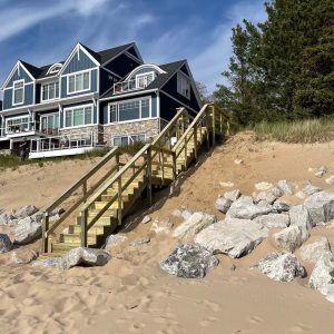 Lake Michigan Outdoor Stair Builders