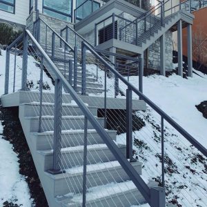 Lake Michigan Outdoor Stair Builders