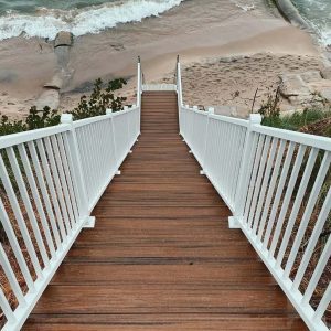 Lake Michigan Outdoor Stair Builders