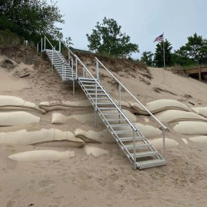 Lake Michigan Outdoor Stair Builders
