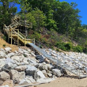 Lake Michigan Outdoor Stair Builders