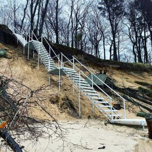 Lake Michigan Outdoor Stair Builders