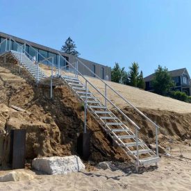 Lake Michigan Outdoor Stair Builders