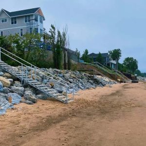 Lake Michigan Outdoor Stair Builders